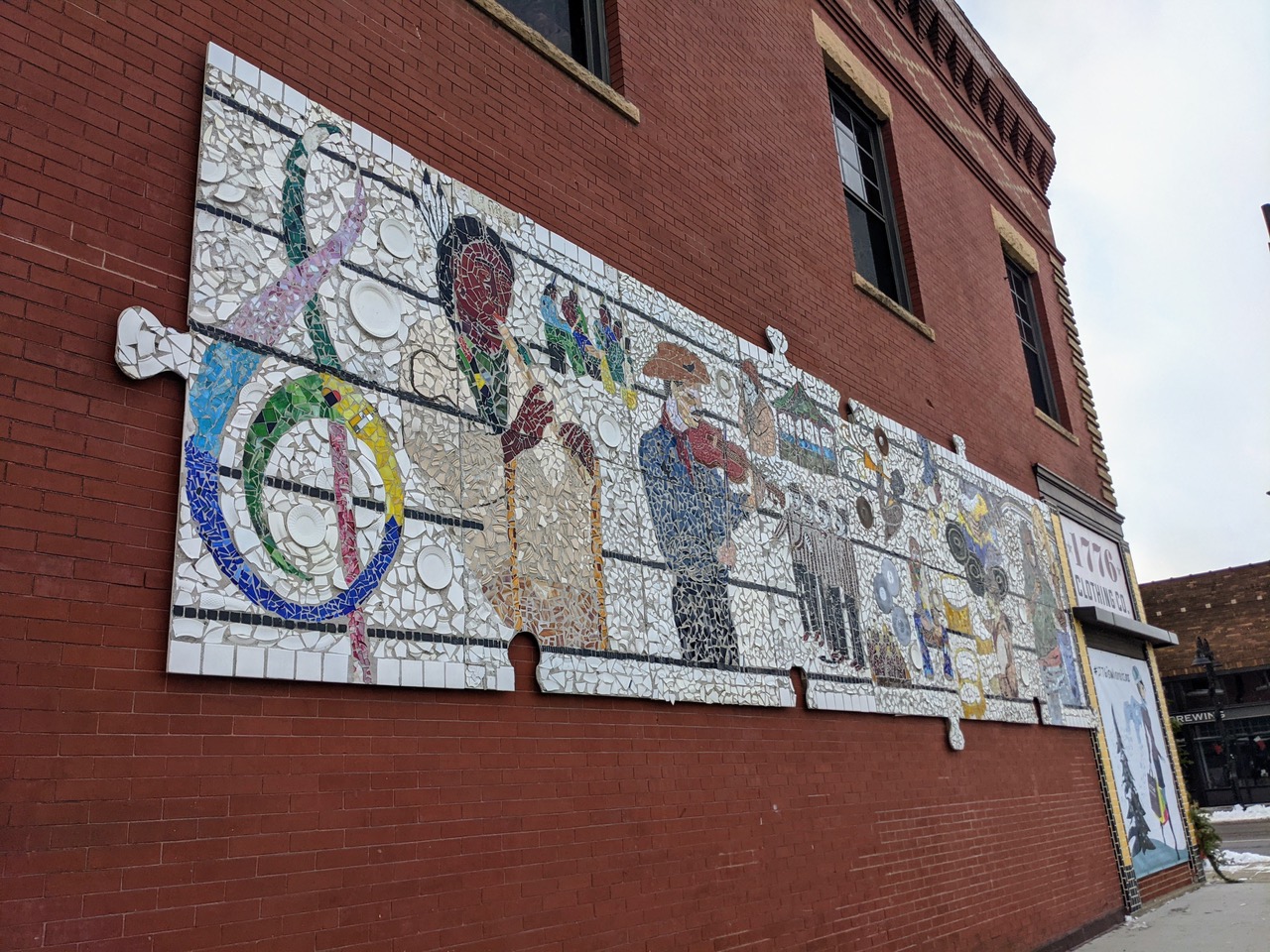 West Central Mosaic Puzzle Mural