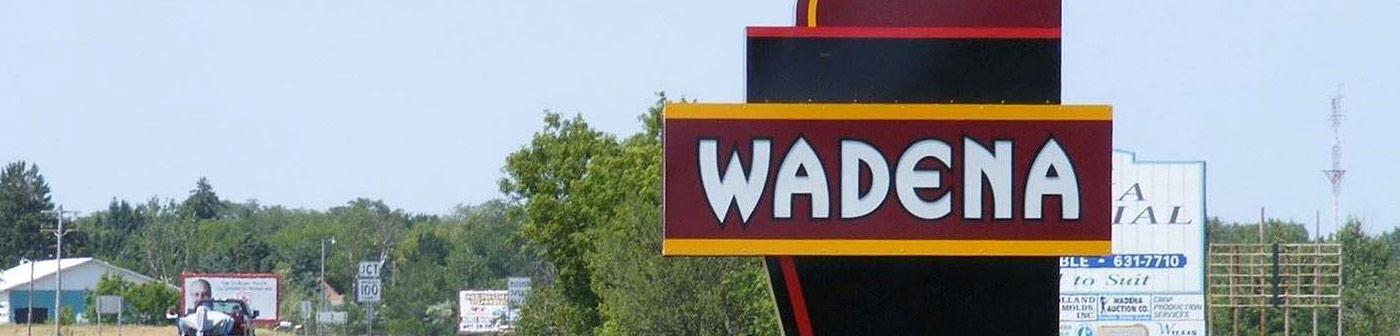wadena sign